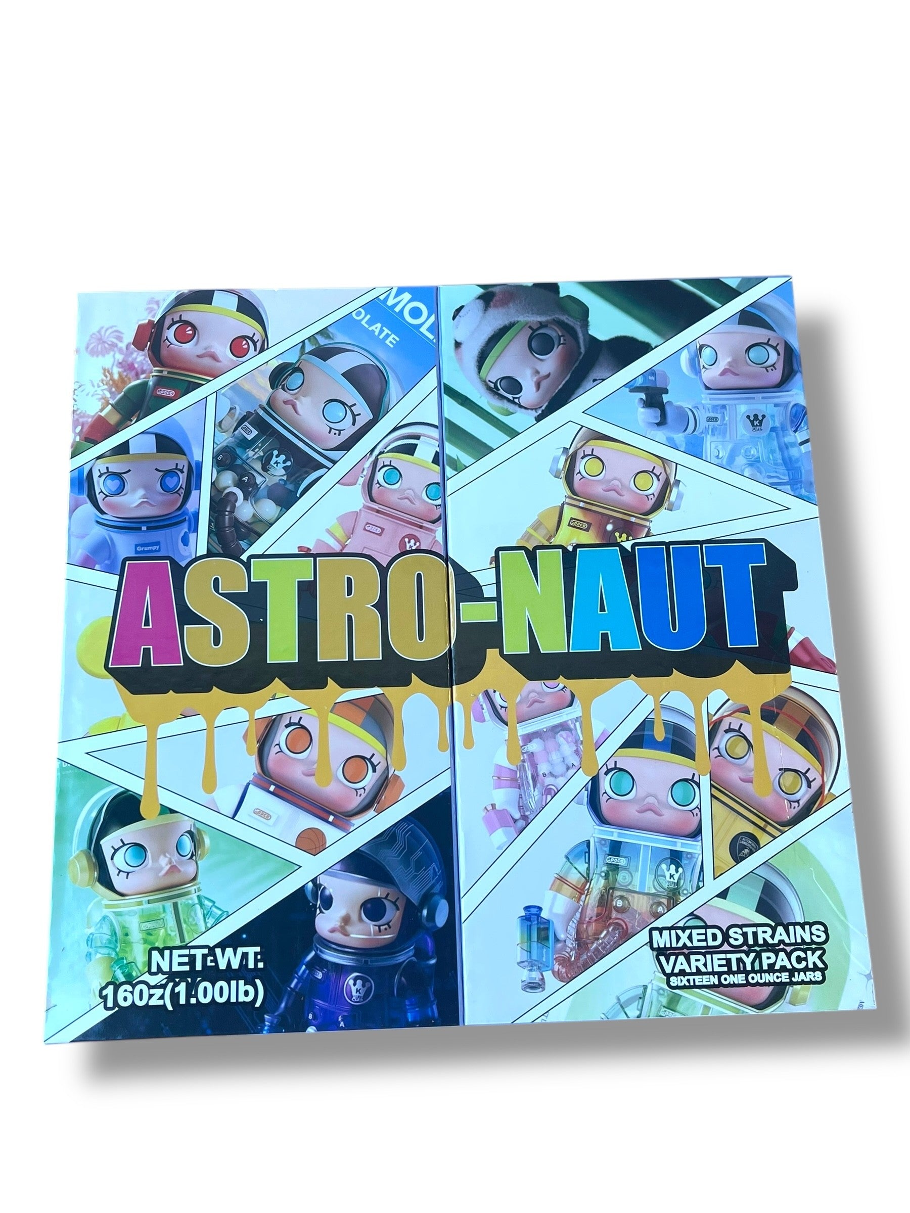 Astro-Nut Variety Pack 16-1oz Jars in a box Live Resin (wax)