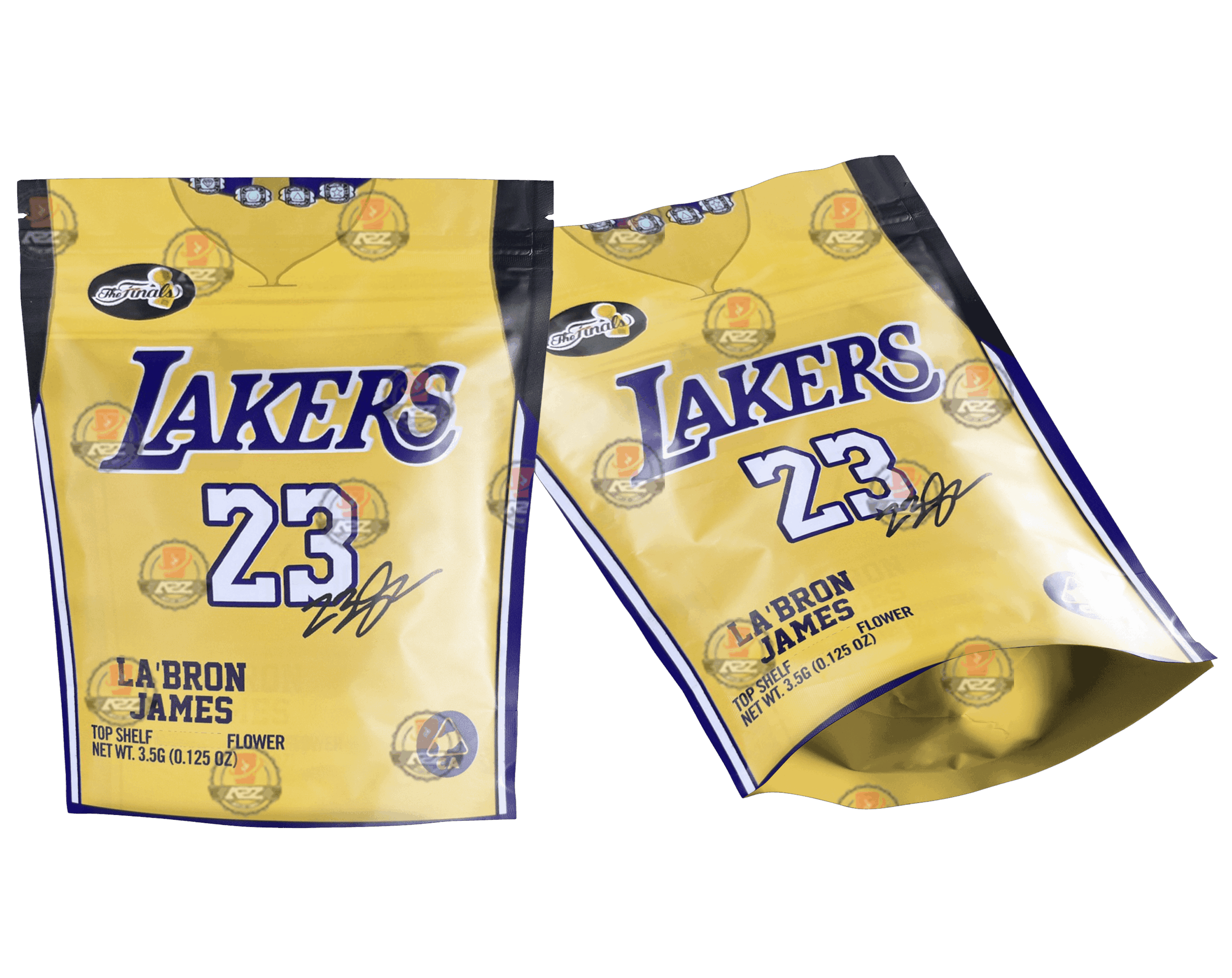 Lakers  Lebron James Maylor zip lock bag 3.5G
