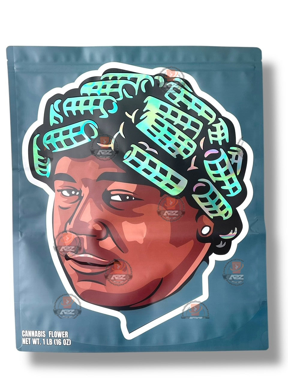 Gumbo Big Worm Mylar Bag (Large) 1 LBS – 16OZ (454g)