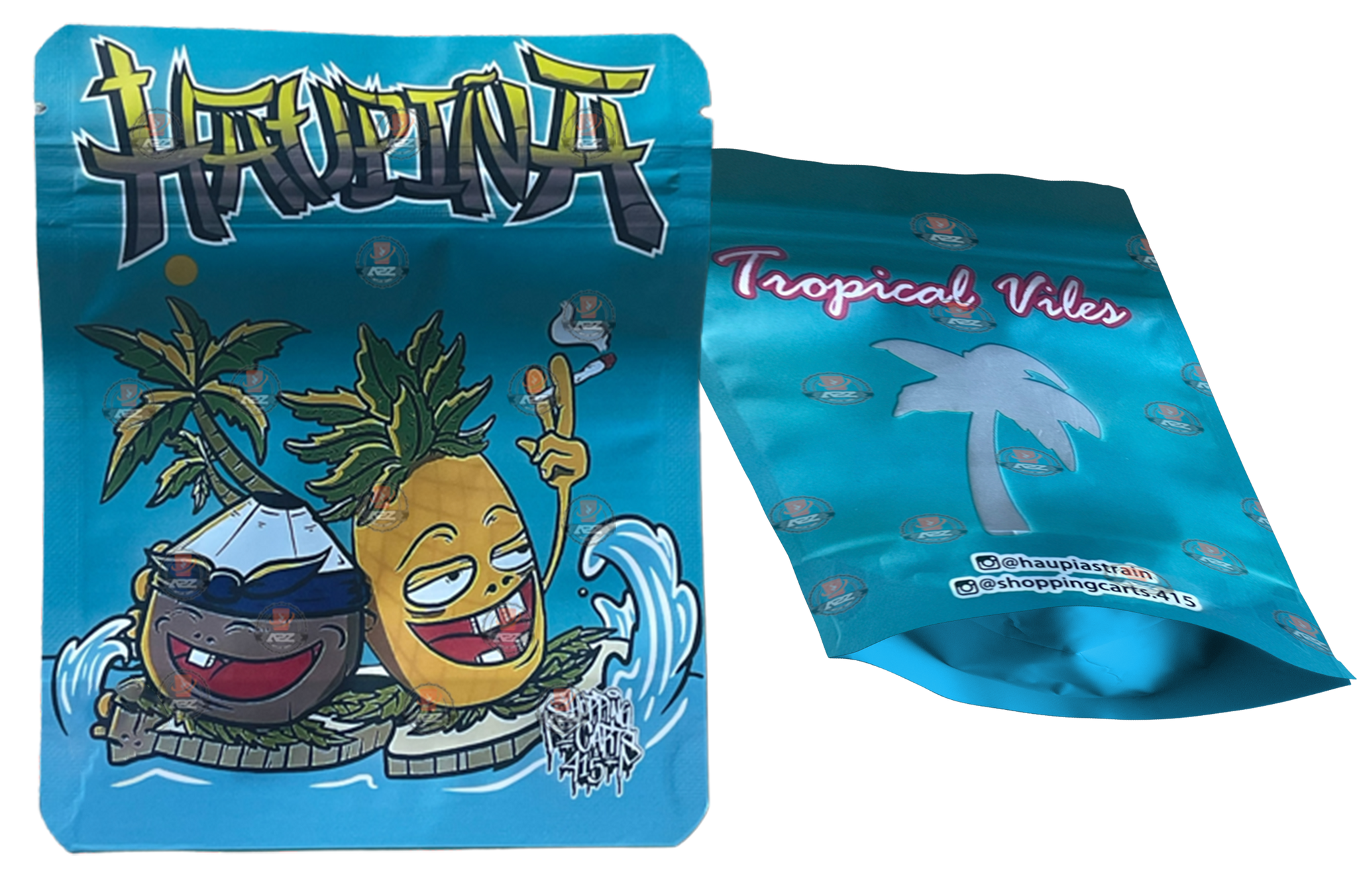 Haupina Tropical Vibes Shopping Carts 415  3.5g Mylar bag