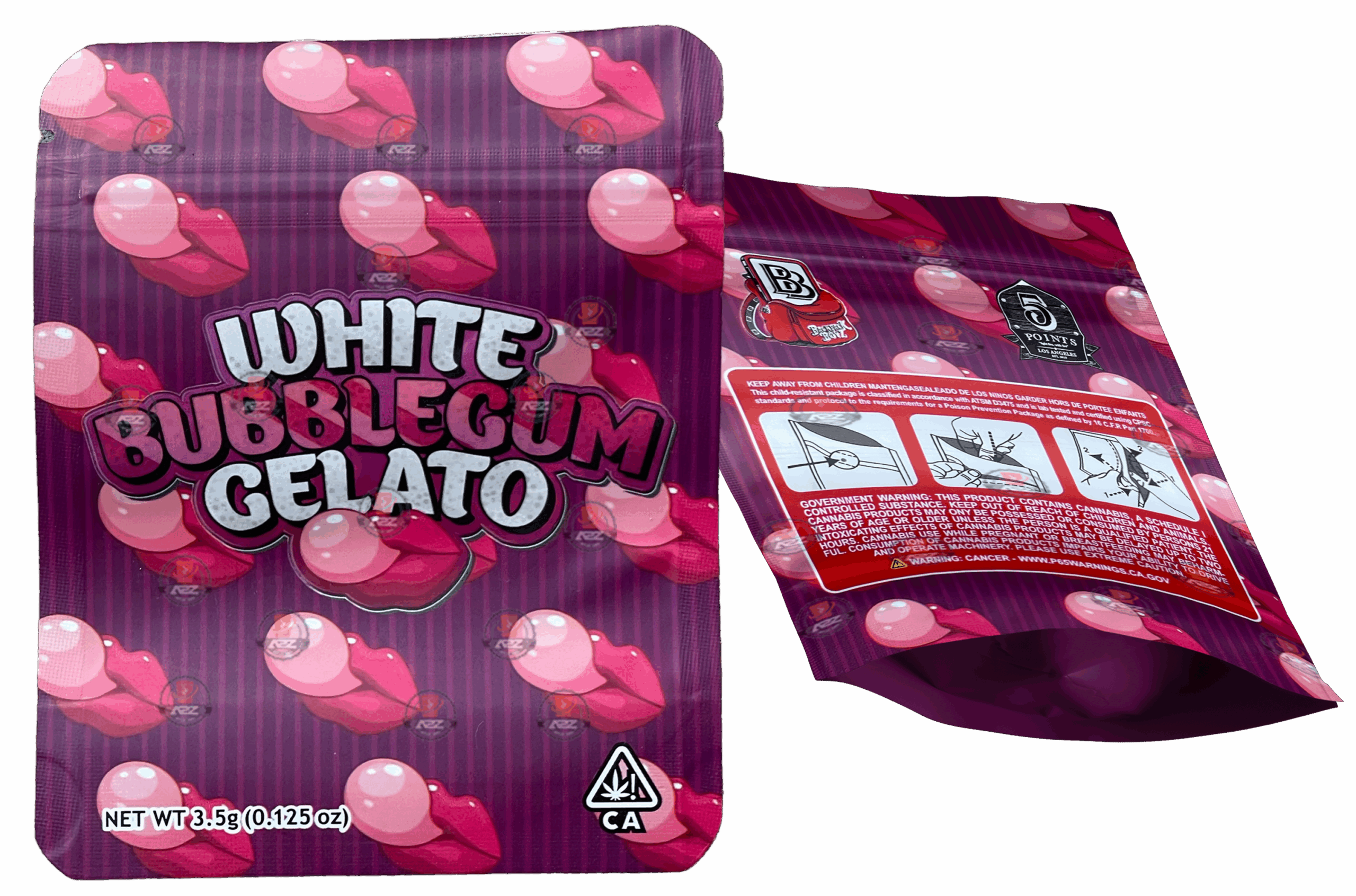 whitebubblegumgelato png